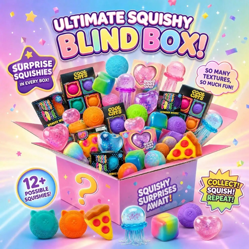 Party Games Children - Mixed squeezable blind surprise toys slow-rebound