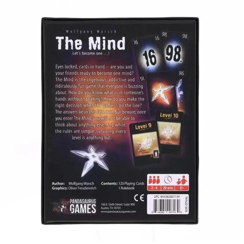 NEW The Mind Card Game Party P - Party Games Board Game avaliação e preço