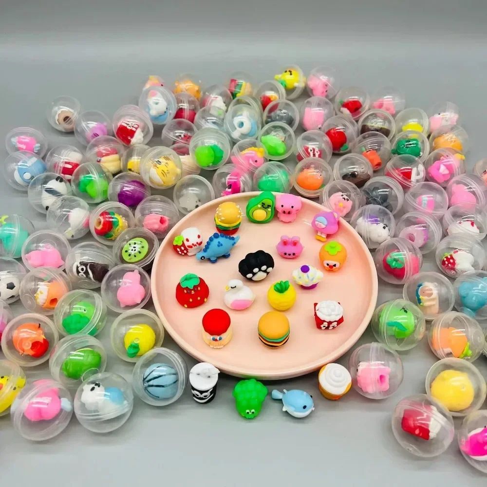 30 Pcs 32mm Transparent Eggshe - Party Games Children avaliação e preço