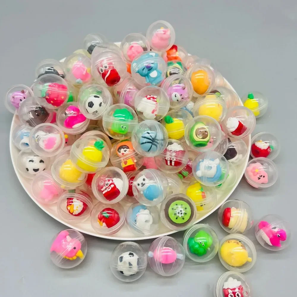 30 Pcs 32mm Transparent Eggshe - Party Games Children avaliação e preço