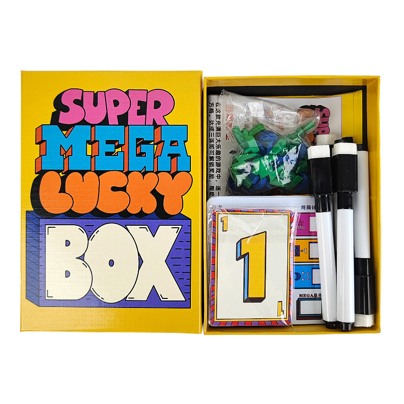 Super Mega Lucky Box Board Gam - Party Games Board Game avaliação e preço