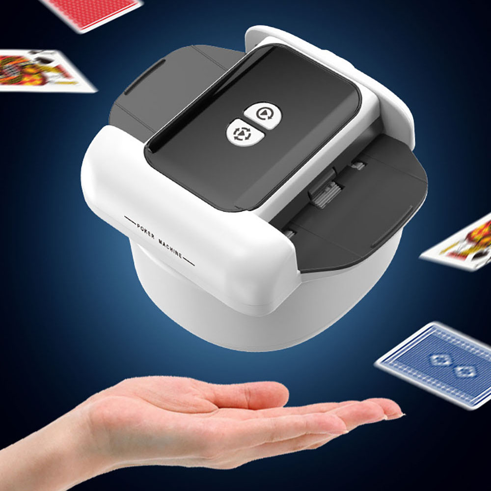 Rechargeable Automatic Card Sh - Party Games Board Game avaliação e preço