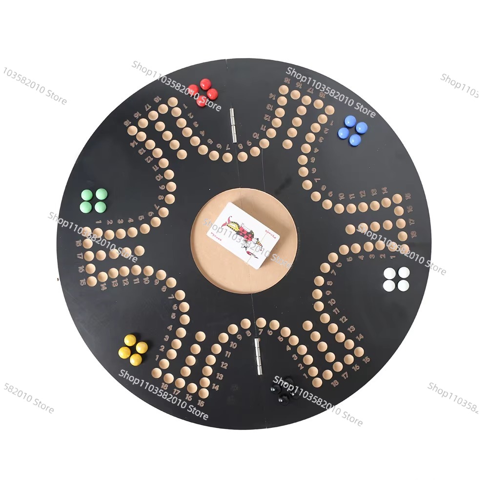 Player Foldable Marble Board G - Party Games Board Game avaliação e preço