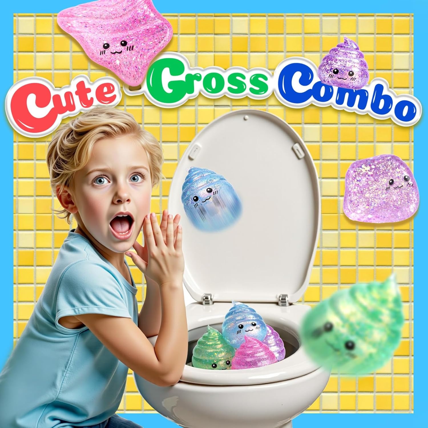 Novelty Squishy Poo Stress Bal - Party Games Adults Funny avaliação e preço