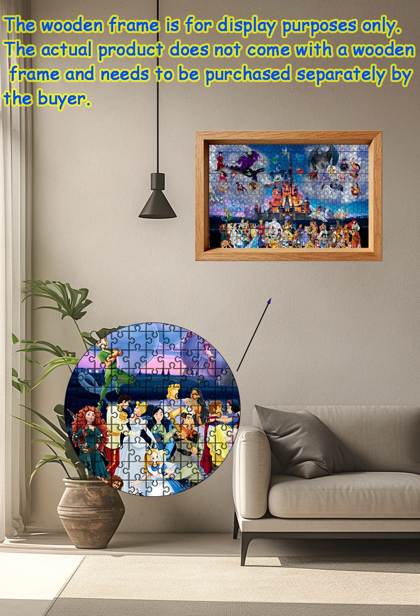 Disney Princess Puzzle 108/200 - Party Games Board Game avaliação e preço