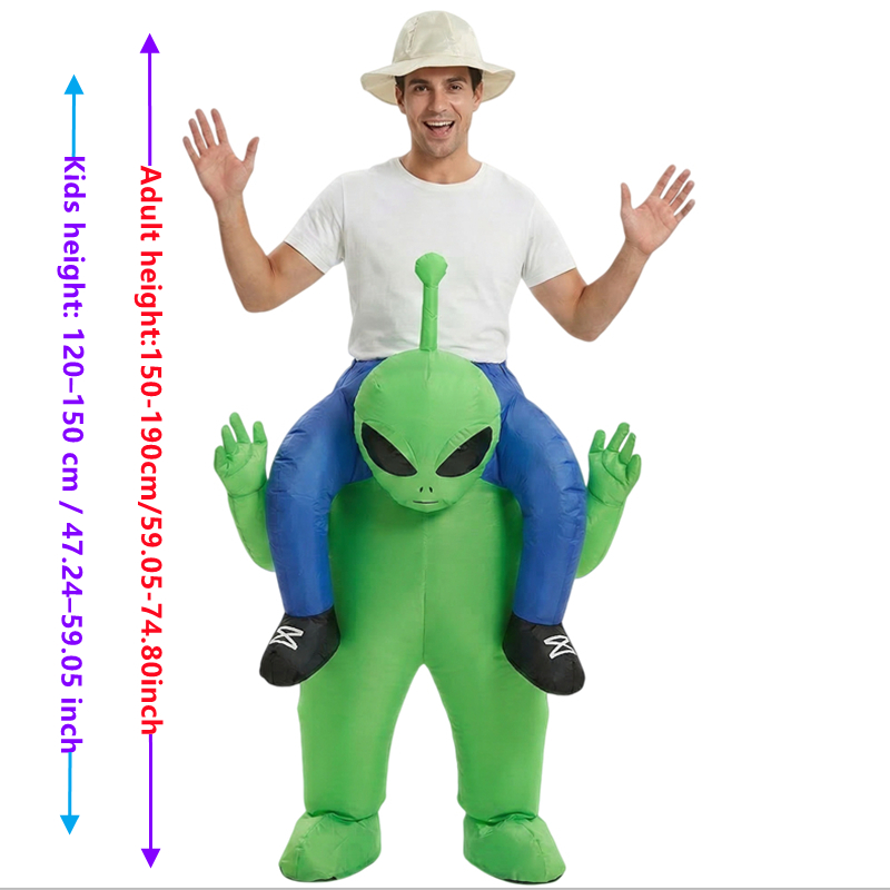 Adults Inflatable Alien Costum - Party Games Adults Funny avaliação e preço