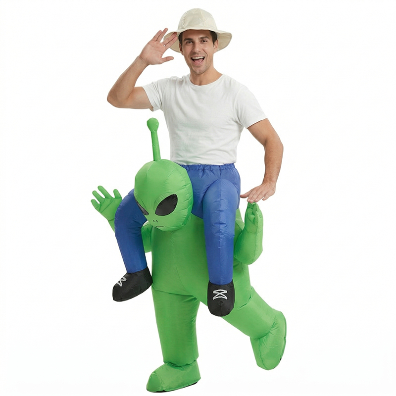 Adults Inflatable Alien Costum - Party Games Adults Funny avaliação e preço