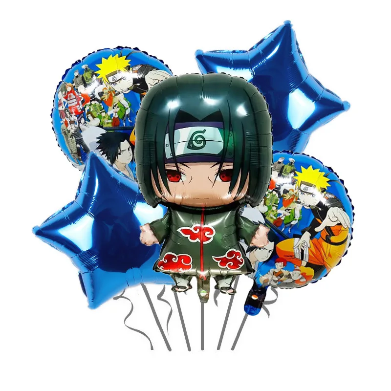 Naruto Kakashi Balloons Uchiha - Party Games Children avaliação e preço