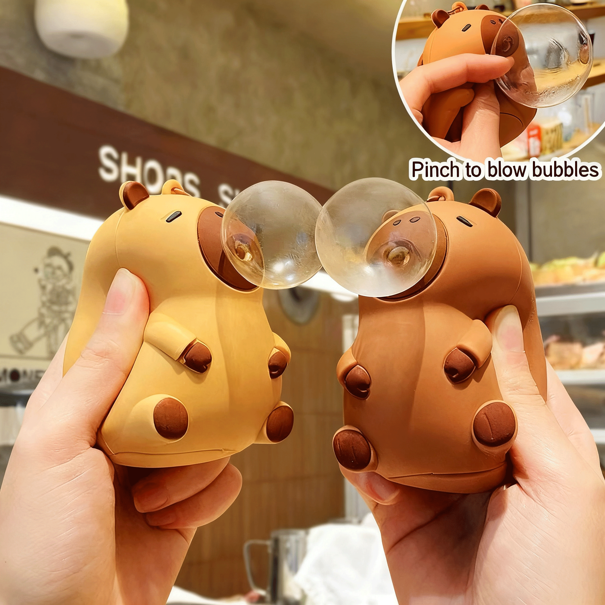 Capybara Doll Pinch Pendant To - Party Games Children avaliação e preço