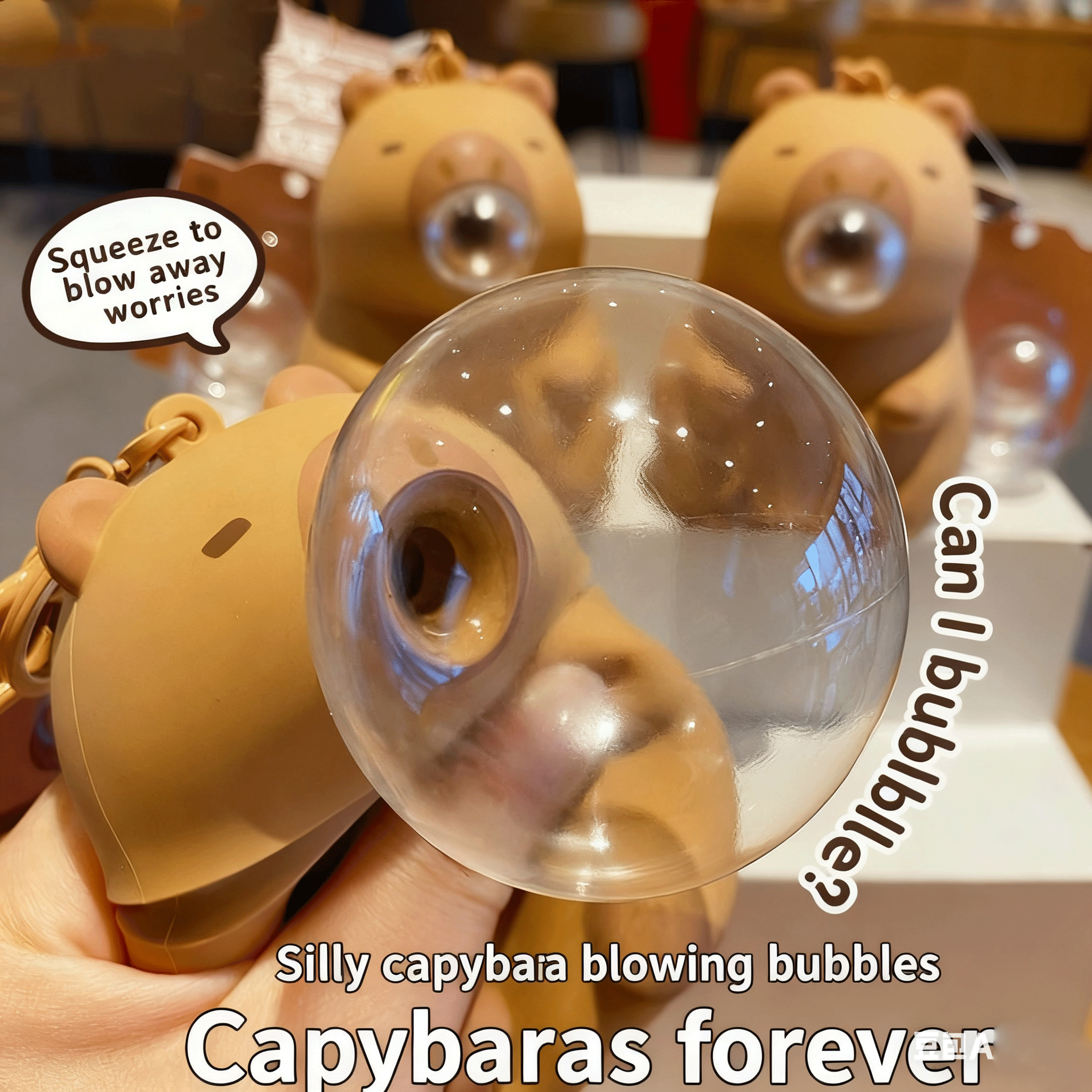 Capybara Doll Pinch Pendant To - Party Games Children avaliação e preço