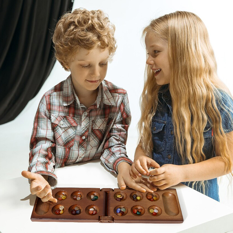 Ancient Mancala African Chess  - Party Games Board Game avaliação e preço