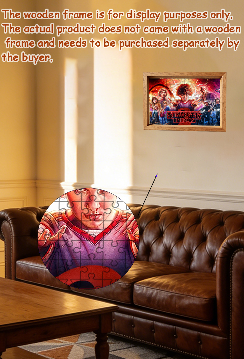 Stranger Things Jigsaw Puzzle  - Party Games Board Game avaliação e preço