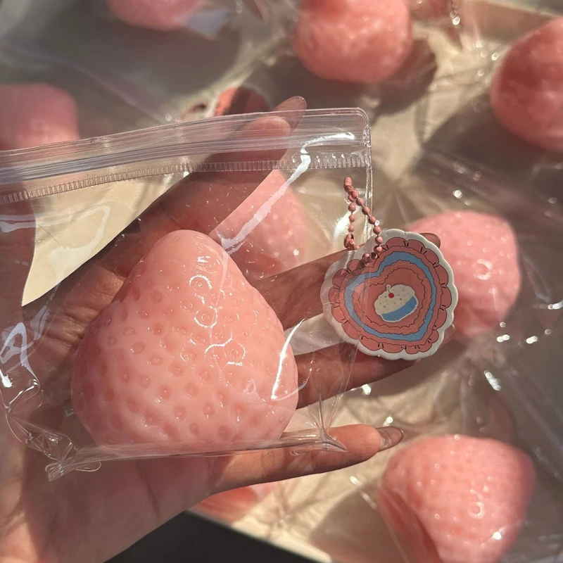 Strawberry Taba Squishy Fidget - Party Games Children avaliação e preço