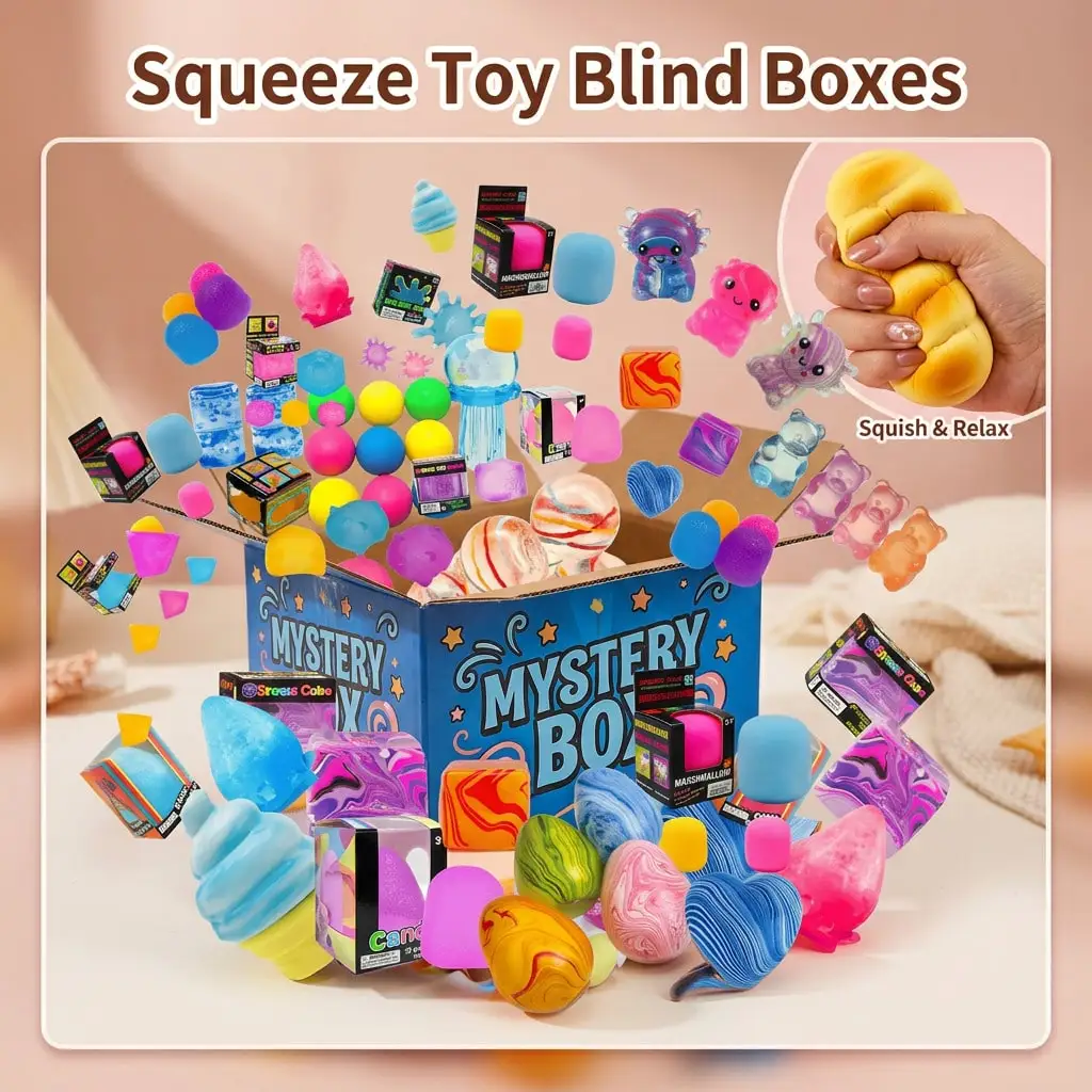Mystery Squishy Blind Box, Slo - Party Games Children avaliação e preço