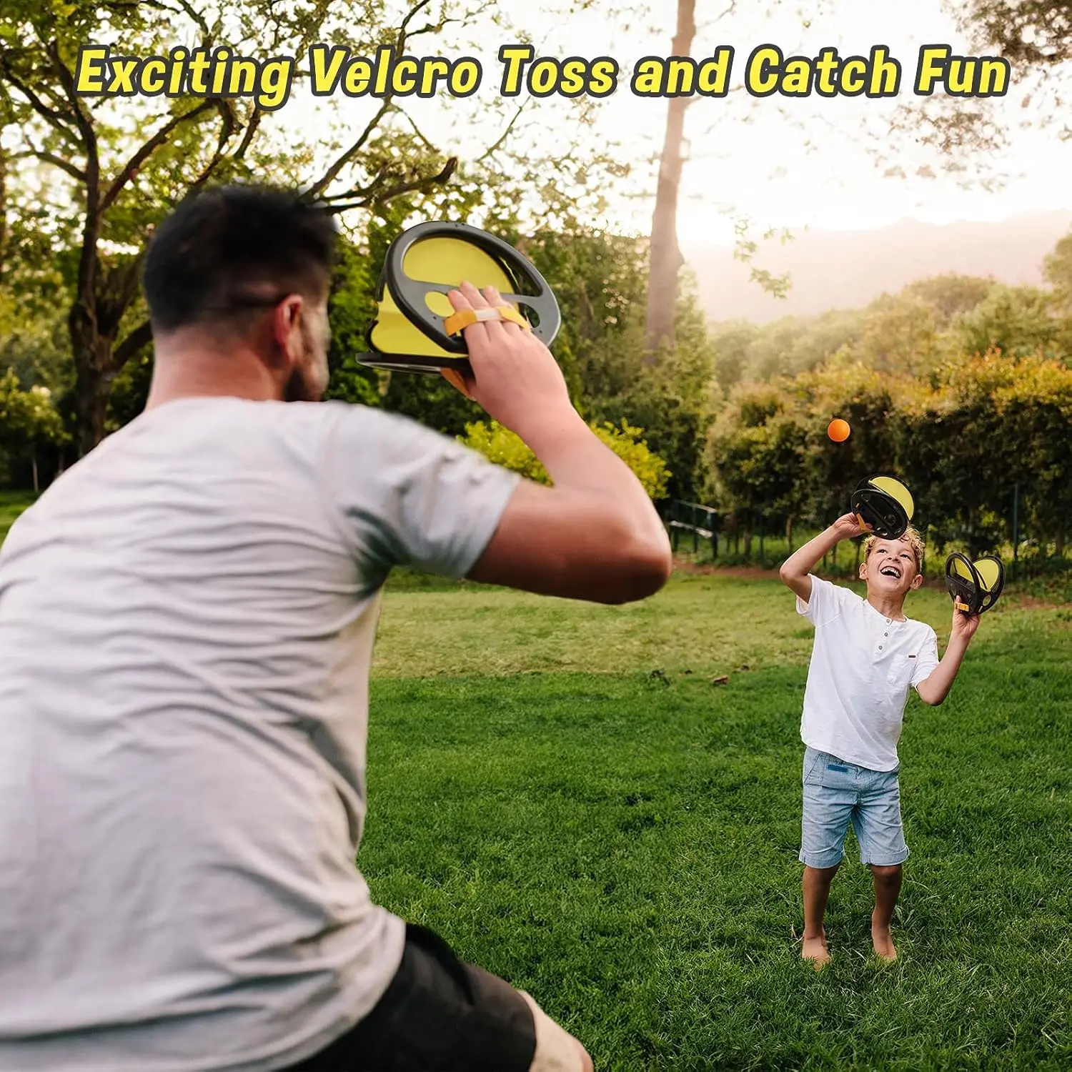 Velcro Ball and Catch Game Thr - Catch Ball Velcro avaliação e preço