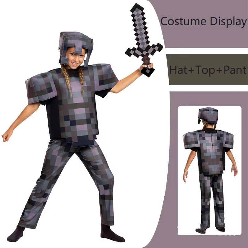 NEW Kids Cosplay Diamond Armor - Party Games Children avaliação e preço