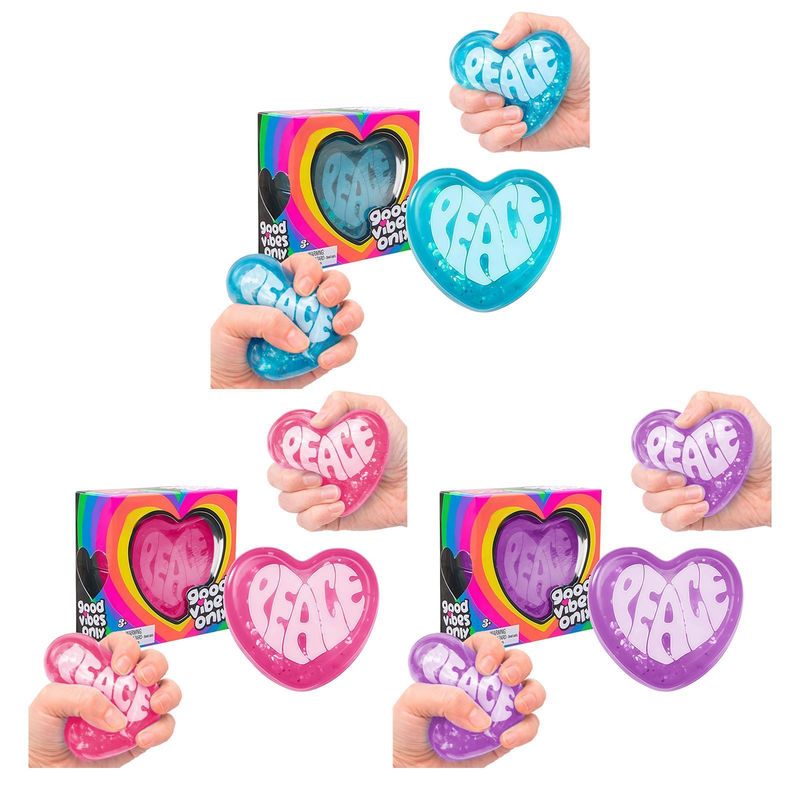 InStock PEACE Heart Shape Squi - Party Games Adults Funny avaliação e preço